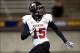 Nov 20, 2013; Toledo, OH, USA; Northern Illinois Huskies safety Jimmie Ward (15) warms up before the game against the Toledo Rockets at Glass Bowl. Mandatory Credit: Raj Mehta-USA TODAY Sports