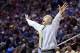 Mar 21, 2014; San Diego, CA, USA; VCU Rams head coach Shaka Smart gestures in the second half of a men's college basketball game during the second round of the 2014 NCAA Tournament against the Stephen F. Austin Lumberjacks at Viejas Arena. Mandatory Credi