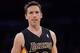 Mar 21, 2014; Los Angeles, CA, USA; Los Angeles Lakers guard Steve Nash (10) during the first half of the game against the Washington Wizards at Staples Center. Mandatory Credit: Jayne Kamin-Oncea-USA TODAY Sports