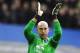 LIVERPOOL, ENGLAND - MARCH 22: Tim Howard of Everton celebrates victory after the Barclays Premier League match between Everton and Swansea City at Goodison Park on March 22, 2014 in Liverpool, England. (Photo by Chris Brunskill/Getty Images)