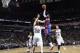 SAN ANTONIO, TX - February 26: Andre Drummond #0 of the Detroit Pistons shoots against the San Antonio Spurs at the AT&T Center on February 26, 2014 in San Antonio, Texas. NOTE TO USER: User expressly acknowledges and agrees that, by downloading and or us