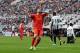 NEWCASTLE UPON TYNE, ENGLAND - APRIL 27: Fabio Borini of Liverpool celebrates scoring the fifth Liverpool goal during the Barclays Premier League match between Newcastle United and Liverpool at St James' Park on April 27, 2013 in Newcastle upon Tyne, Eng
