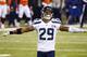 EAST RUTHERFORD, NJ - FEBRUARY 02: Free safety Earl Thomas #29 of the Seattle Seahawks gestures during the second quarter Super Bowl XLVIII at MetLife Stadium on February 2, 2014 in East Rutherford, New Jersey. (Photo by Tom Pennington/Getty Images)