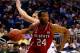 ORLANDO, FL - MARCH 20: T.J. Warren #24 of the North Carolina State Wolfpack drives to the basket against Jake Barnett #30 of the Saint Louis Billikens during the second round of the 2014 NCAA Men's Basketball Tournament at Amway Center on March 20, 2014