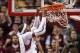 Feb 20, 2014; Philadelphia, PA, USA; Temple Owls forward Anthony Lee (3) dunks during the first half against the Connecticut Huskies at the Liacouras Center. Mandatory Credit: Howard Smith-USA TODAY Sports
