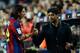Frank Rijkaard had Lionel Messi to thank.