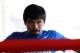 GENERAL SANTOS, PHILIPPINES - MARCH 04: Manny Pacquiao takes part in a training session on March 4, 2014 in General Santos, Philippines. Pacquiao will fight for WBO welterweight championship rematch against Timothy Bradley on April 12, 2014 at the MGM Gr
