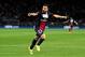 PARIS, FRANCE - APRIL 02: Ezequiel Lavezzi of PSG celebrates after scoring the opening goal during the UEFA Champions League quarter final, first leg match between Paris Saint Germain and Chelsea at Parc des Princes on April 2, 2014 in Paris, France. (P