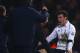 Villas-Boas congratulates Gareth Bale after he sealed a 3-2 win for Spurs against West Ham in February 2013.