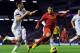 LIVERPOOL, ENGLAND - DECEMBER 01: Luis Suarez of Liverpool in action with Adam Lallana of Southampton during the Barclays Premier League match between Liverpool and Southampton at Anfield on December 1, 2012 in Liverpool, England. (Photo by Chris Brunsk