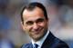 LONDON, ENGLAND - MARCH 30: Manager Roberto Martinez of Everton smiles during the Barclays Premier League match between Fulham and Everton at Craven Cottage on March 30, 2014 in London, England. (Photo by Shaun Botterill/Getty Images)