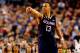 ARLINGTON, TX - APRIL 05: Shabazz Napier #13 of the Connecticut Huskies gestures during the NCAA Men's Final Four Semifinal against the Florida Gators at AT&T Stadium on April 5, 2014 in Arlington, Texas. (Photo by Tom Pennington/Getty Images)