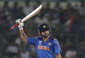 Virat Kohli was a shining light for India despite finishing on the losing side.