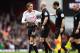 LONDON, ENGLAND - APRIL 06: Jordan Henderson of Liverpool remonstrates with referee Anthony Taylor at half time after Guy Demel of West Ham scores a goal to level the scores at 1-1 during the Barclays Premier League match between West Ham United and Live
