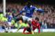 LIVERPOOL, ENGLAND - MARCH 15: Romelu Lukaku of Everton in action during the Barclays Premier League match between Everton and Cardiff City at Goodison Park on March 15, 2014 in Liverpool, England. (Photo by Clive Brunskill/Getty Images)