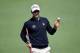 AUGUSTA, GA - APRIL 10: Adam Scott of Australia waves to the gallery on the second green during the first round of the 2014 Masters Tournament at Augusta National Golf Club on April 10, 2014 in Augusta, Georgia. (Photo by Harry How/Getty Images)