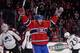 MONTREAL, CANADA - MARCH 18: Thomas Vanek #20 of the Montreal Canadiens celebrates after scoring a goal against the Colorado Avalanche during the NHL game on March 18, 2014 at the Bell Centre in Montreal, Quebec, Canada. (Photo by Francois Lacasse/NHLI vi