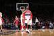 WASHINGTON, DC - APRIL 5: John Wall #2 of the Washington Wizards celebrates a made basket against the Chicago Bulls during the game at the Verizon Center on April 5, 2014 in Washington, DC. NOTE TO USER: User expressly acknowledges and agrees that, by do