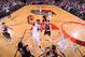 PORTLAND, OR - APRIL 12: Myles Turner #12 of Team USA grabs a rebound against the World Team on April 12, 2014 at the Moda Center Arena in Portland, Oregon. NOTE TO USER: User expressly acknowledges and agrees that, by downloading and or using this photo