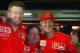 Brawn, Todt and Schumacher in 2003.