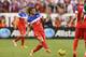 GLENDALE, AZ - APRIL 02: Kyle Beckerman #14 of USA handles the ball during the International Friendly against Mexico at University of Phoenix Stadium on April 2, 2014 in Glendale, Arizona. Mexico and USA played to a 2-2 tie. (Photo by Christian Petersen