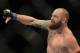 Dec 28, 2013; Las Vegas, NV, USA; Travis Browne reacts his UFC heavyweight bout against Josh Barnett at the MGM Grand Garden Arena. Mandatory Credit: Jayne Kamin-Oncea-USA TODAY Sports