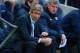 MANCHESTER, ENGLAND - APRIL 16: Manuel Pellegrini manager of Manchester City looks on from the bench during the Barclays Premier League match between Manchester City and Sunderland at Etihad Stadium on April 16, 2014 in Manchester, England. (Photo by Al