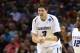 SAN ANTONIO, TX - MARCH 21: Doug McDermott #3 of the Creighton Bluejays reacts after a play in the first half against the Louisiana Lafayette Ragin Cajuns during the second round of the 2014 NCAA Men's Basketball Tournament at AT&T Center on March 21, 201