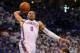 Apr 21, 2014; Oklahoma City, OK, USA; Oklahoma City Thunder guard Russell Westbrook (0) dunks the ball against the Memphis Grizzlies during the fourth quarter in game two during the first round of the 2014 NBA Playoffs at Chesapeake Energy Arena. Mandator
