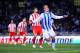 SAN SEBASTIAN, SPAIN - OCTOBER 27: Antoine Griezmann of Real Sociedad de Futbol celebrates after scoring his team's second goal during the La Liga match between Real Sociedad de Futbol and UD Almeria at Estadio Anoeta on October 27, 2013 in San Sebastian