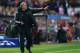 MADRID, SPAIN - APRIL 22: Manager Jose Mourinho of Chelsea looks on from the dug out during the UEFA Champions League Semi Final first leg match between Club Atletico de Madrid and Chelsea at Vicente Calderon Stadium on April 22, 2014 in Madrid, Spain.