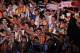 SEVILLE, SPAIN - APRIL 24: Valencia CF fans cheer their team before the UEFA Europa League Semi Final first leg match between Sevilla FC and Valencia CF at Estadio Ramon Sanchez Pizjuan on April 24, 2014 in Seville, Spain. (Photo by Denis Doyle/Getty Im