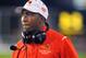 Calvert Hall football coach Donald Davis.