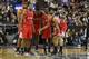 Nov 29, 2013; Sacramento, CA, USA; Los Angeles Clippers huddle between plays against the Sacramento Kings during the third quarter at Sleep Train Arena. The Los Angeles Clippers defeated the Sacramento Kings 104-98 in overtime. Mandatory Credit: Kelley L