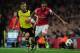LONDON, ENGLAND - OCTOBER 22: Jakub Blaszczykowski of Borussia Dortmund and Kieran Gibbs of Arsenal battle for the ball during the UEFA Champions League Group F match between Arsenal and Borussia Dortmund at Emirates Stadium on October 22, 2013 in Londo