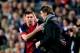 BARCELONA, SPAIN - MAY 05: Lionel Messi of Barcelona speaks with Tito Vilanova the Barcelona head coach as he prepares to come off the bench during the La Liga match between FC Barcelona and Real Betis Balompie at Camp Nou on May 5, 2013 in Barcelona, Sp