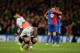 LONDON, ENGLAND - MAY 05: A dejected Luis Suarez of Liverpool reacts following his team's 3-3 draw during the Barclays Premier League match between Crystal Palace and Liverpool at Selhurst Park on May 5, 2014 in London, England. (Photo by Jamie McDonald