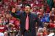 LOS ANGELES, CA - MAY 03: Head coach Mark Jackson of the Golden State Warriors shouts instructions in the game with the Los Angeles Clippers in Game Seven of the Western Conference Quarterfinals during the 2014 NBA Playoffs at Staples Center on May 3, 20