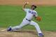 PHOENIX, AZ - APRIL 13: Relief pitcher Kenley Jansen #74 of the Los Angeles Dodgers pitches against the Arizona Diamondbacks during the MLB game at Chase Field on April 13, 2014 in Phoenix, Arizona. The Dodgers defeated the Diamondbacks 8-6. (Photo by C