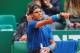 MONTE-CARLO, MONACO - APRIL 16: Rafael Nadal of Spain reacts to a penalty after taking too much time between serves against Teymuraz Gabashvili of Russia during day four of the ATP Monte Carlo Rolex Masters Tennis at Monte-Carlo Sporting Club on April 16