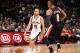 SAN ANTONIO, TX - MAY 6: Tony Parker #9 of the San Antonio Spurs handles the ball against the Portland Trail Blazers in Game One of the Western Conference Semi-Finals during the 2014 NBA Playoffs at AT&T Center on May 6, 2014 in San Antonio, Texas. NOTE T