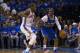 OKLAHOMA CITY, OK - MAY 5: Chris Paul #3 of the Los Angeles Clippers handles the ball against Kevin Durant #35 of the Oklahoma City Thunder in Game One of the Western Conference Semifinals during the 2014 NBA Playoffs at the Chesapeake Arena on May 5, 201