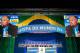 RIO DE JANEIRO, BRAZIL - MAY 07: Brazilian national team coach Luiz Felipe Scolari (3L) speaks during the announcement of the team's squad for the 2014 FIFA World Cup on May 07, 2014 at Vivo Rio in Rio de Janeiro, Brazil. (Photo by Buda Mendes/Getty Image