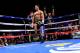 WASHINGTON, DC - APRIL 19: Shawn Porter celebrates after knockig out Paulie Malignaggi to win their IFB Welterweight Title fight on April 19, 2014 in Washington, DC. Porter won on a KO during the fouryth round. (Photo by Rob Carr/Getty Images)