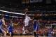 LOS ANGELES, CA - MAY 3: Chris Paul #3 of the Los Angeles Clippers shoots against the Golden State Warriors in Game Seven of the Western Conference Quarterfinals during the 2014 NBA Playoffs at Staples Center on May 3, 2014 in Los Angeles, California. NOT