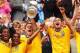 LONDON, ENGLAND - MAY 30: Captain John Terry (3rdL) of Chelsea lifts the trophy with Frank Lampard following victory during the FA Cup sponsored by E.ON Final match between Chelsea and Everton at Wembley Stadium on May 30, 2009 in London, England. (Phot