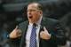 Mar 9, 2014; Chicago, IL, USA; Chicago Bulls head coach Tom Thibodeau during the first quarter against the Miami Heat at the United Center. Mandatory Credit: Rob Grabowski-USA TODAY Sports