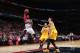 INDIANAPOLIS, IND - MAY 9: John Wall #2 of the Washington Wizards goes up for the layup against the Indiana Pacers in Game Three of the Eastern Conference Semi-Finals during the 2014 NBA Playoffs at the Verizon Center on May 9, 2014 in Washington, DC. NO