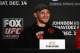 December 14, 2013; Sacramento, CA, USA; Ryan LaFlare addresses the media during the press conference after UFC on FOX 9 at Sleep Train Arena. Mandatory Credit: Kyle Terada-USA TODAY Sports