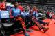LOS ANGELES, CA - MAY 11: Kevin Durant #35 and Russell Westbrook #0 of the Oklahoma City Thunder look on from the bench before a game against the Los Angeles Clippers in Game Four of the Western Conference Semifinals during the 2014 NBA Playoffs at Staple